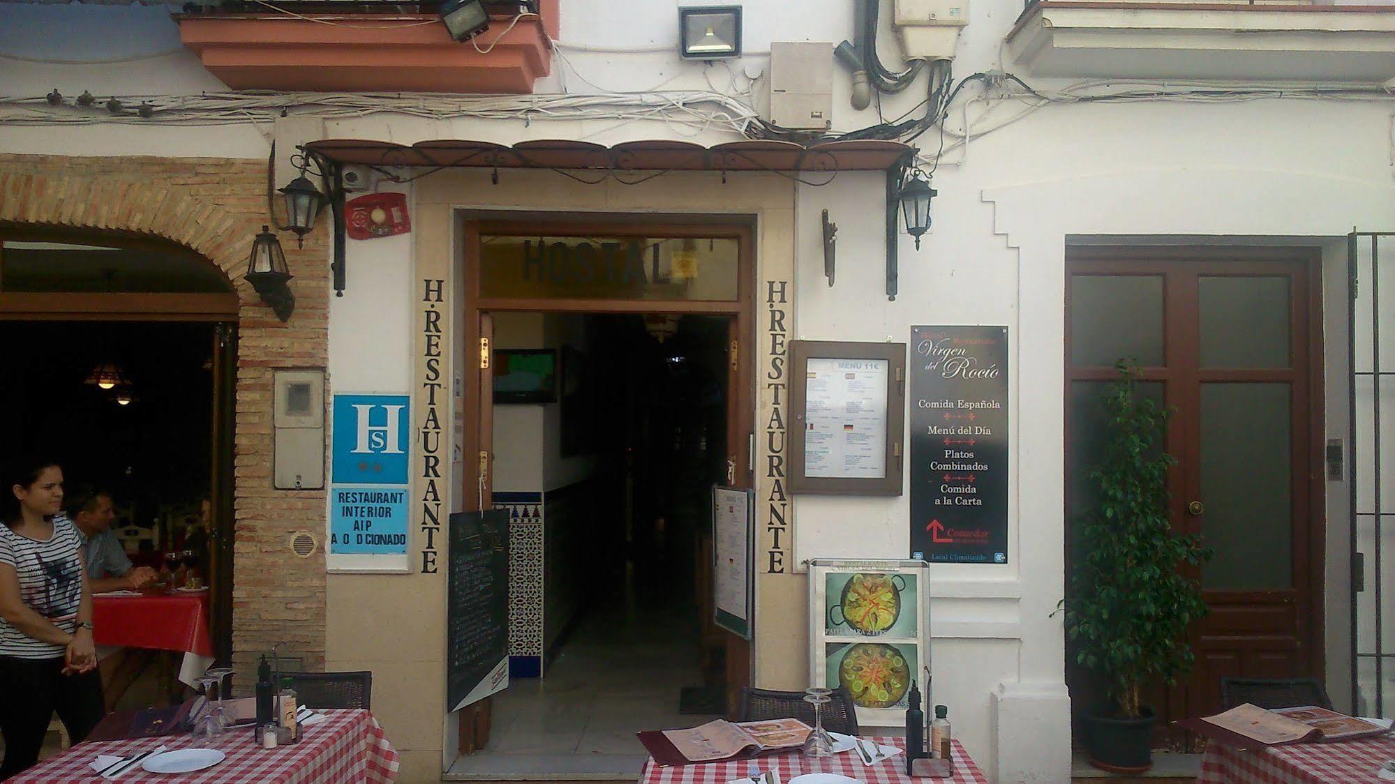 Hostal Virgen Del Rocío Ronda Exterior foto
